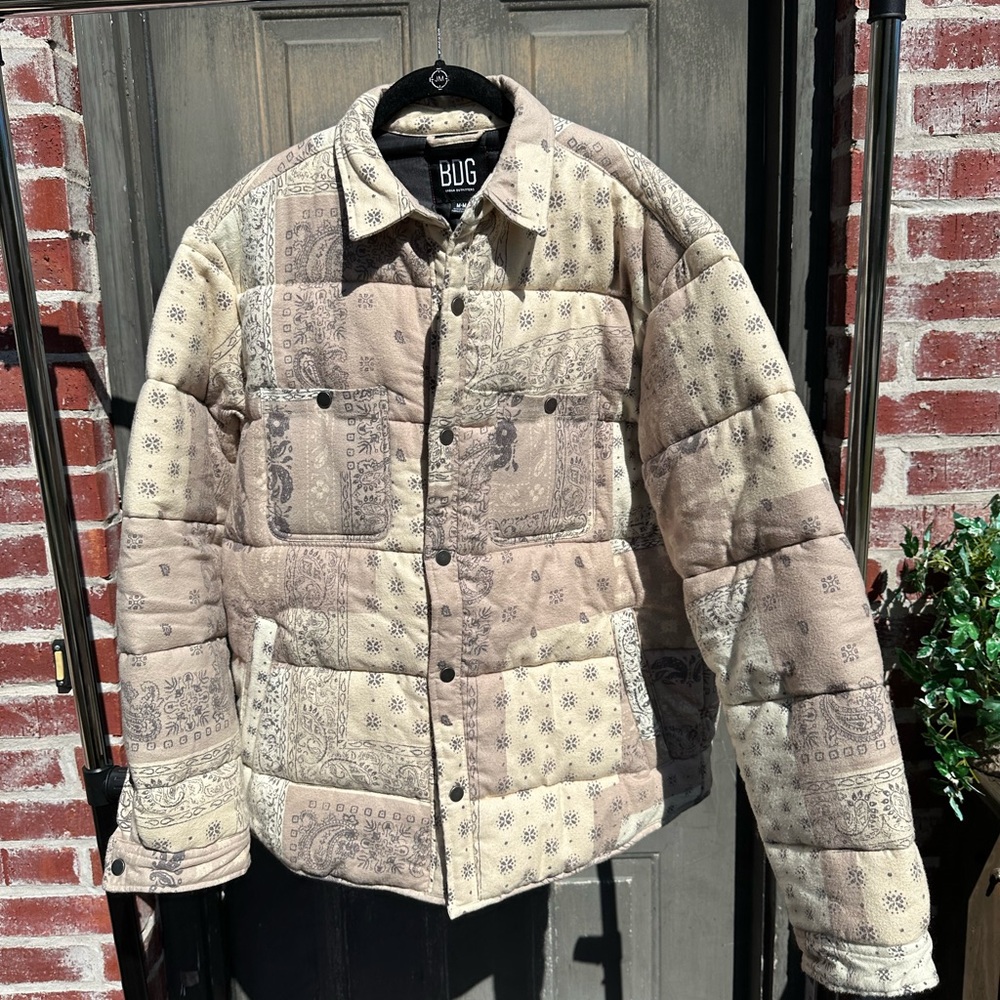 BDG urban outfitters paisley jacket